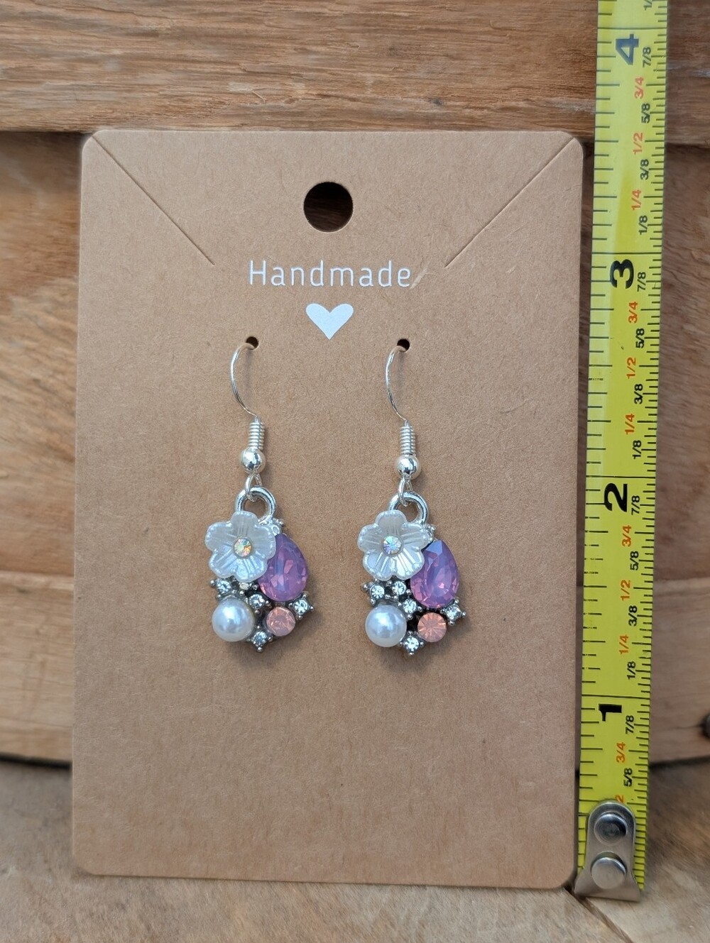 Flower Metal Earrings NEW